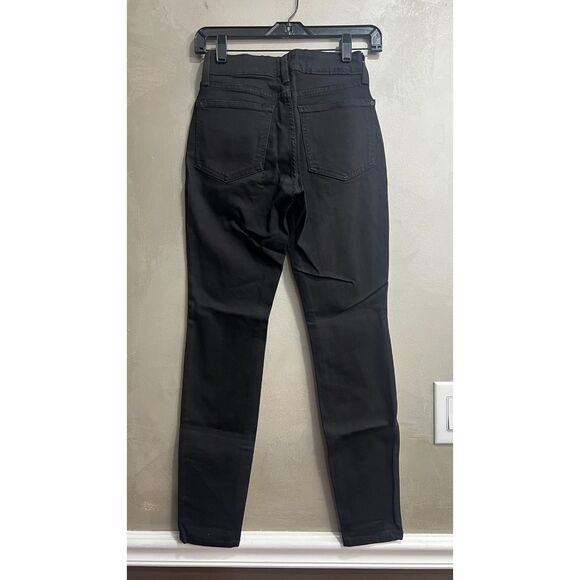 NYDJ Ami Skinny Leggings Jeans 00P Black NEW - Picture 5 of 6